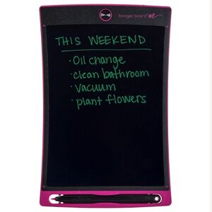 Boogie Board Pink Writing Tablet